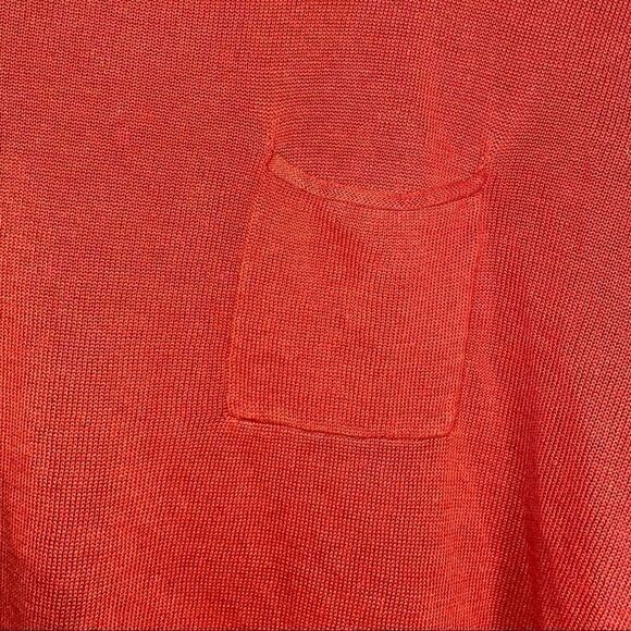 Linen Sweater - Burnt Orange - Picture 6 of 9